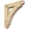 Ekena Millwork Thorton Arts & Crafts Rough Sawn Bracket, Douglas Fir, 4"W x 26"D x 26"H BKT04X26X26THR03RDF - alternate 1